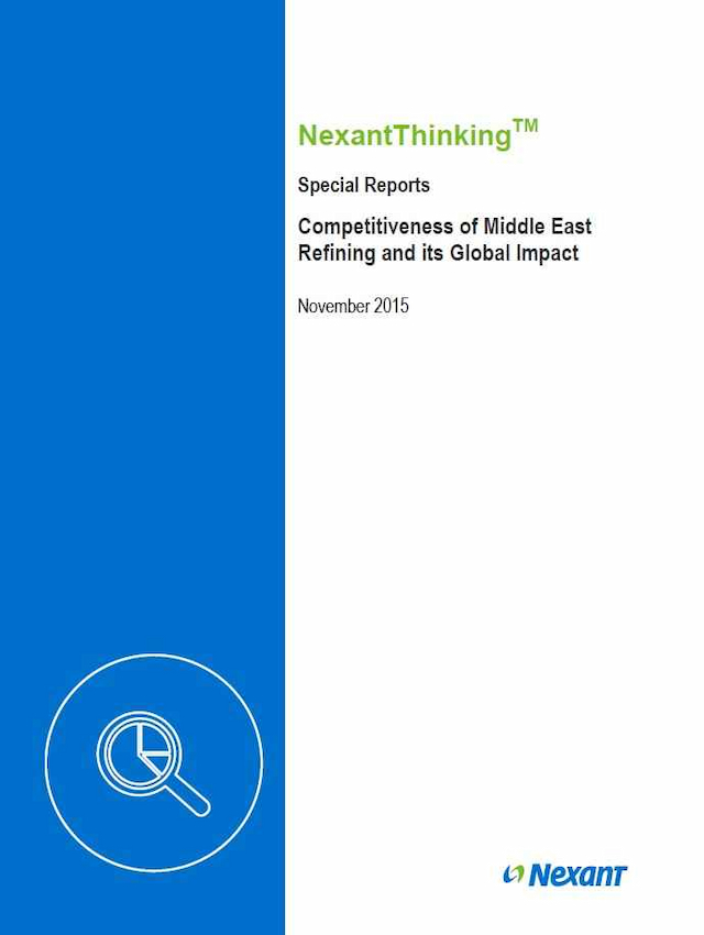 Competitiveness of Middle East Refining and Its Global Impact