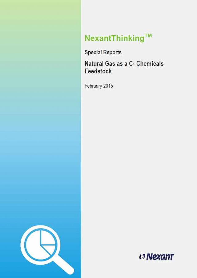 Natural Gas as a C1 Chemicals Feedstock