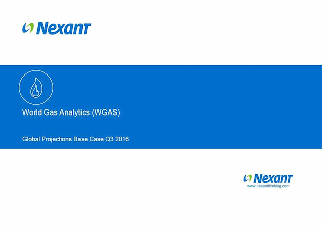 Global Projections Base Case - Q3 2016