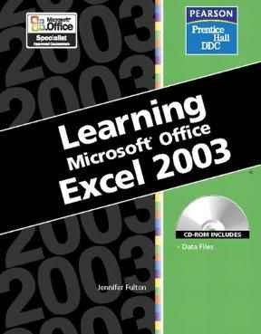 Learning Series (DDC): Learning Microsoft Office Excel 2003