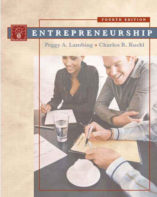 Entrepreneurship, 4th edition