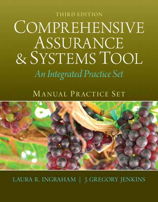 Manual Practice Set for Comprehensive Assurance And Systems Tool (CAST), 3rd Edition
