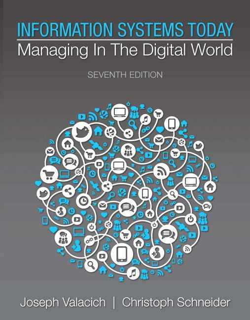 Information Systems Today: Managing in the Digital World, 7th Edition