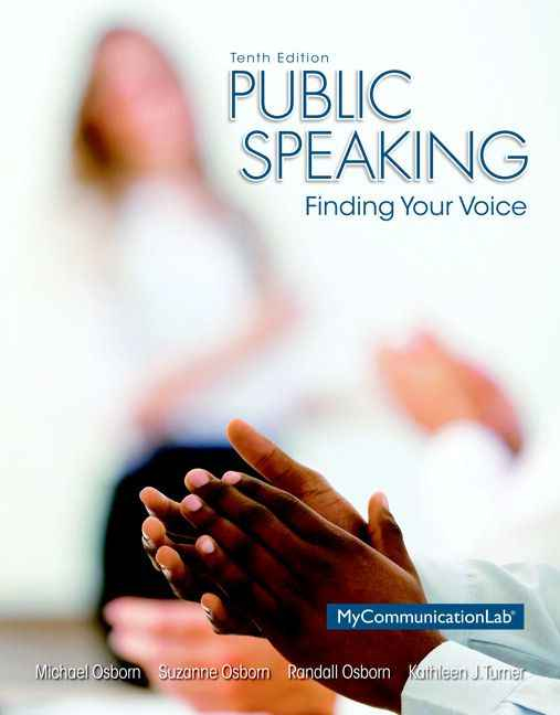 Public Speaking: Finding Your Voice, 10th Edition