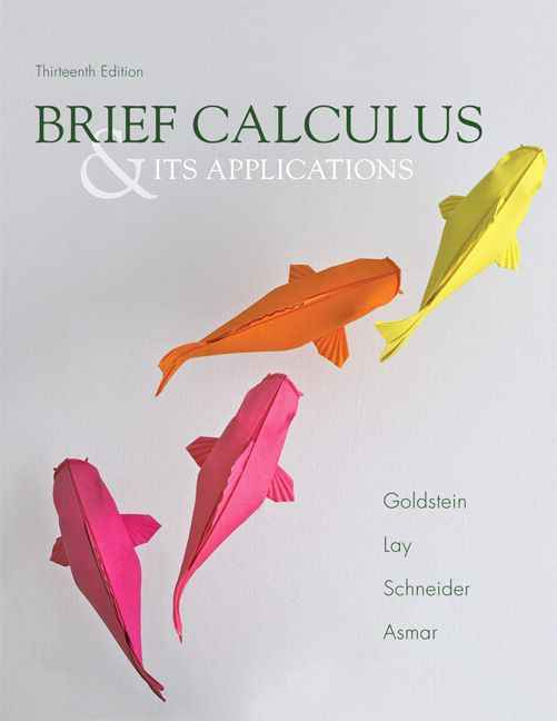Brief Calculus & Its Applications, 13th Edition