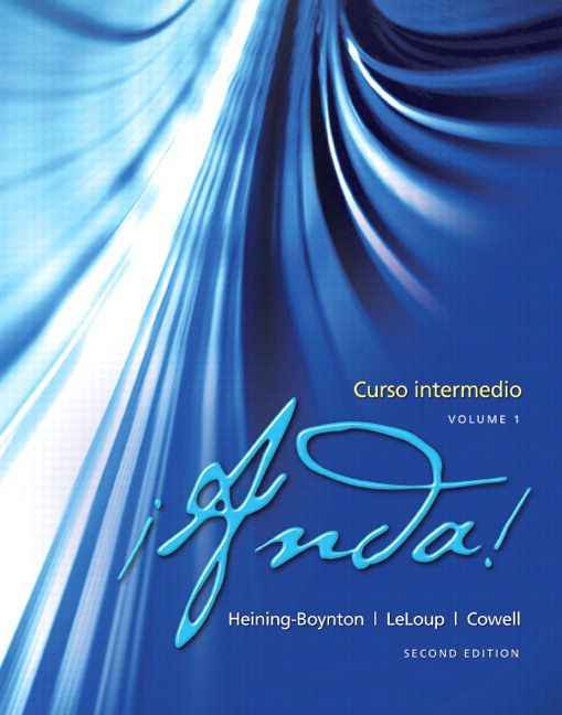 AAnda! Curso intermedio, Volume 1