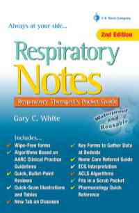 Respiratory Notes, 1st
