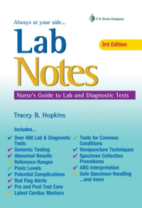 Lab Notes: Nurse's Guide to Lab and Diagnostic Tests, 3rd