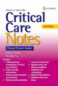 Critical Care Notes: Clinical Pocket Guide, 3rd
