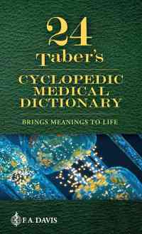 Taber's Cyclopedic Medical Dictionary, 24th