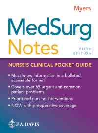 MedSurg Notes: Nurse's Clinical Pocket Guide, 5th