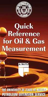 Quick Reference for Oil and Gas Measurement