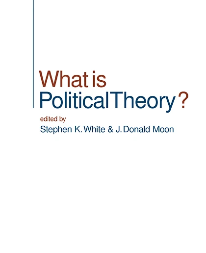 What Is Political Theory?
