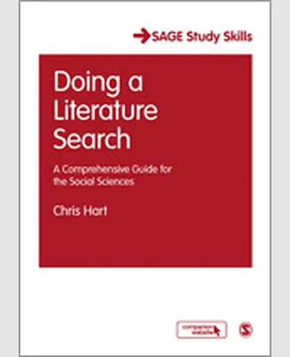 Doing a Literature Search: A Comprehensive Guide for the Social Sciences, 1st Edition