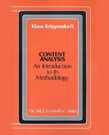Content Analysis: An Introduction to Its Methodology