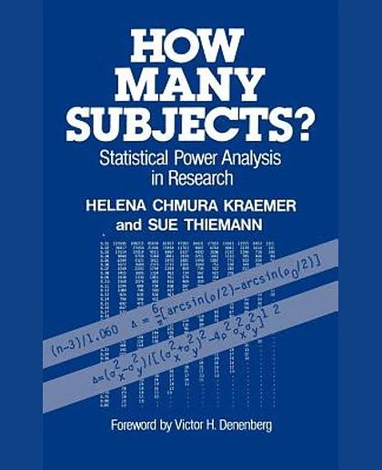 How Many Subjects?: Statistical Power Analysis in Research
