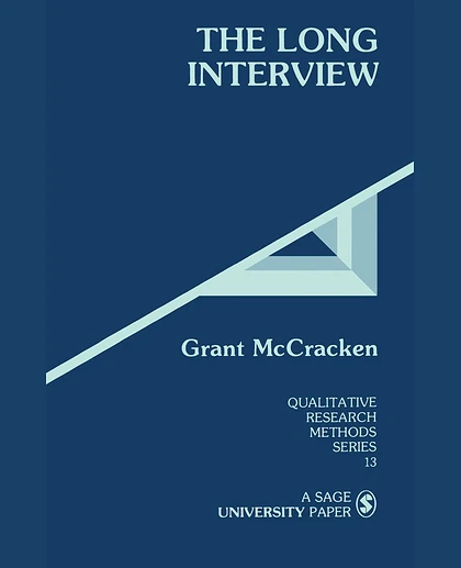 The Long Interview, 1st Edition