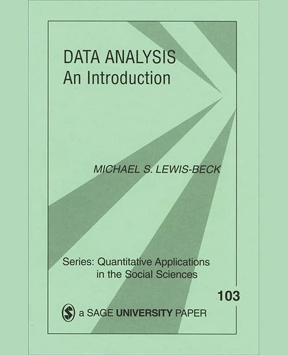 Data Analysis: An Introduction, 1st Edition