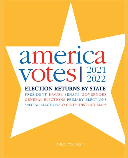 America Votes 35: 2021-2022, Election Returns by State, 35th Edition