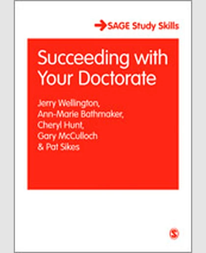 Succeeding with Your Doctorate, 1st Edition