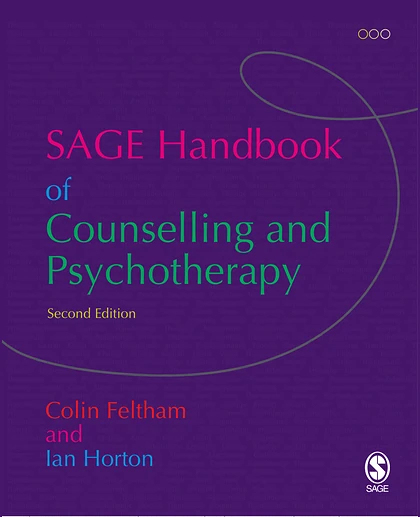 The SAGE Handbook of Counselling and Psychotherapy