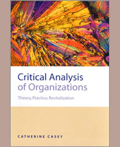 Critical Analysis of Organizations: Theory, Practice, Revitalization, 1st Edition