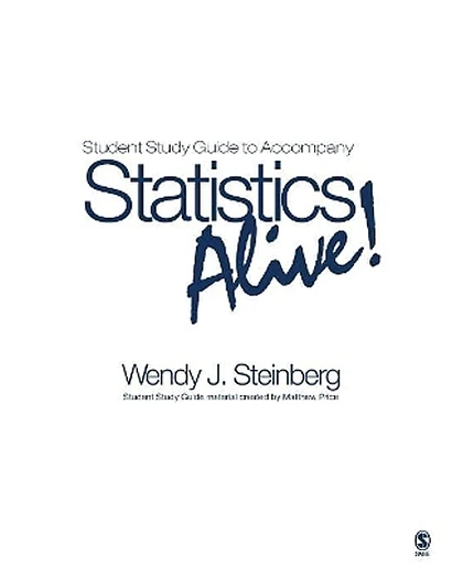 Student Study Guide to Accompany Statistics Alive!