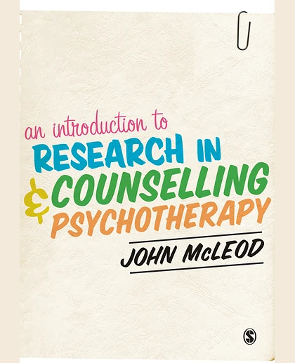 An Introduction to Research in Counselling and Psychotherapy