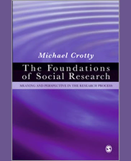The Foundations of Social Research: Meaning and Perspective in the Research Process, 1st Edition