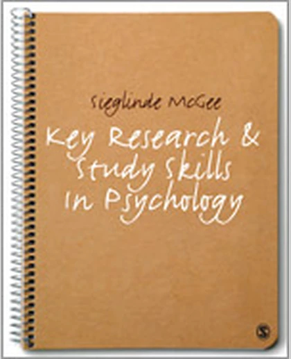 Key Research and Study Skills in Psychology, 1st Edition
