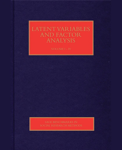 Latent Variables and Factor Analysis, 1st Edition