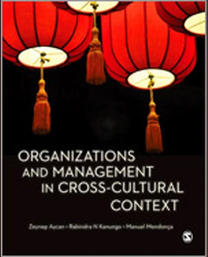 Organizations and Management in Cross-Cultural Context, 1st Edition