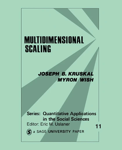 Multidimensional Scaling, 1st Edition