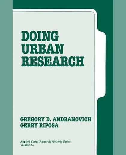 Doing Urban Research, 1st Edition