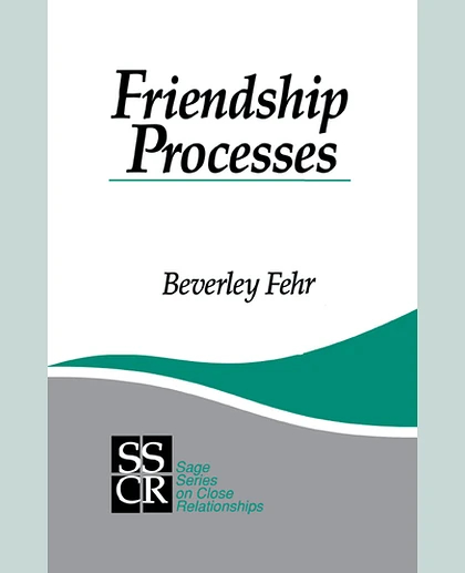 Friendship Processes, 1st Edition