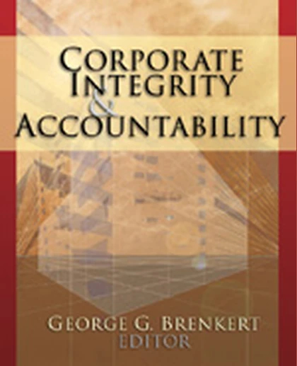 Corporate Integrity and Accountability, 1st Edition