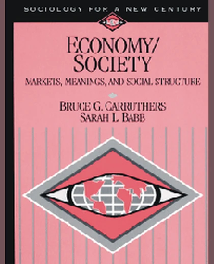 Economy/Society: Markets, Meanings, and Social Structure.