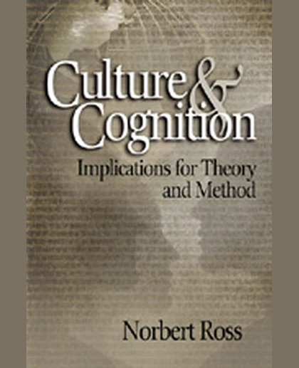 Culture and Cognition: Implications for Theory and Method, 1st Edition