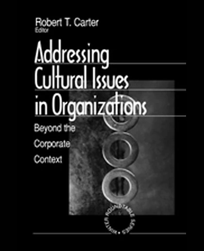 Addressing Cultural Issues in Organizations: Beyond the Corporate Context, 1st Edition