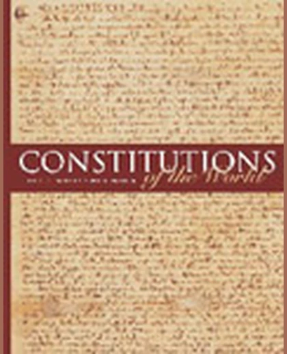Constitutions of the World, 3rd Edition