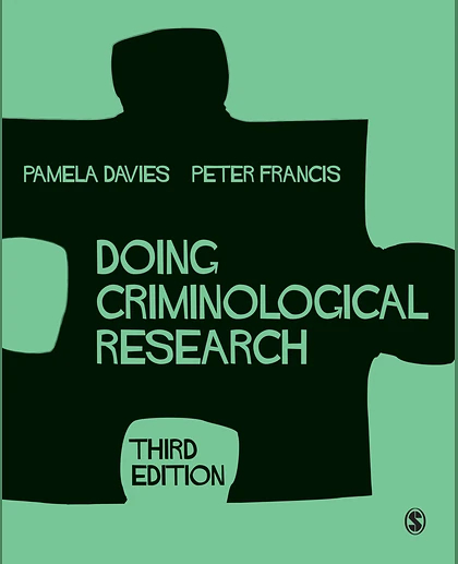 Doing Criminological Research, 3rd Edition