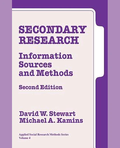Secondary Research: Information Sources and Methods, 2nd Edition
