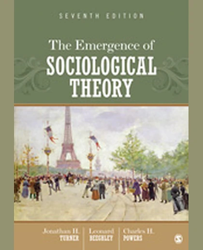 The Emergence of Sociological Theory