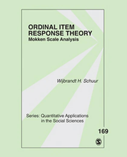 Ordinal Item Response Theory