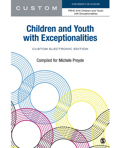 Custom: University of Guelph Children and Youth with Exceptionalities, 1st Edition