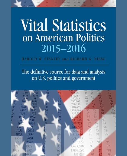 Vital Statistics on American Politics 2015-2016, 1st Edition