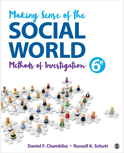 Making Sense of the Social World: Methods of Investigation, 6th Edition