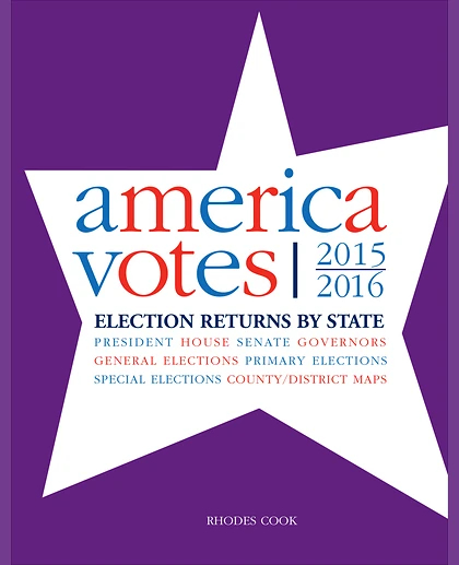 America Votes 32: Election Returns by State, 2015-2016, 32nd Edition