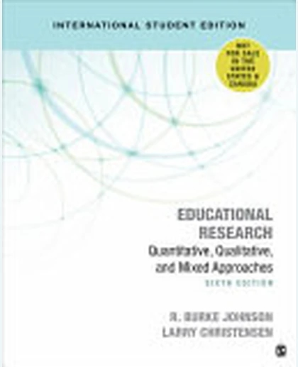 Educational Research: Quantitative, Qualitative, and Mixed Approaches