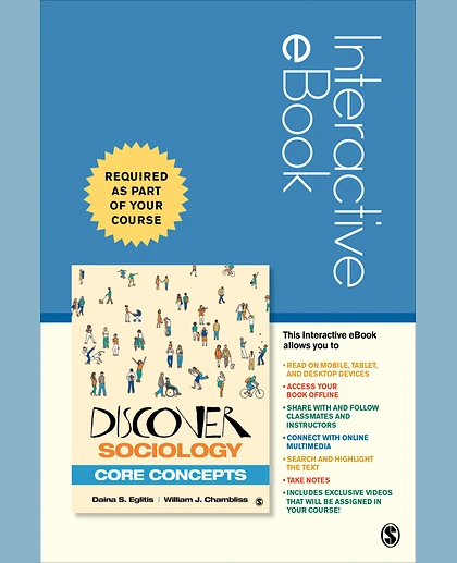Discover Sociology: Core Concepts Interactive eBook